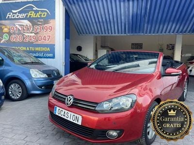 Usado VW Golf VII 105 CV (77 kW) 2012 Rojo Descapotable