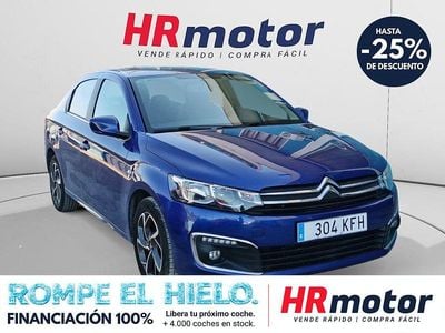 Usado Citroën C-Elysee I PureTech 82 CV (60 kW) 2017 Azul Berlina