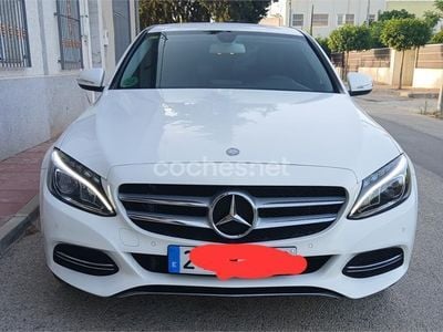 Usado Mercedes C220 Avantgarde 170 CV (125 kW) 2016 Blanco Berlina