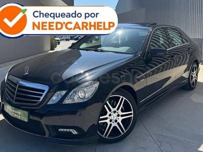 Usado Mercedes E350 Avantgarde 292 CV (214 kW) 2010 Negro Berlina