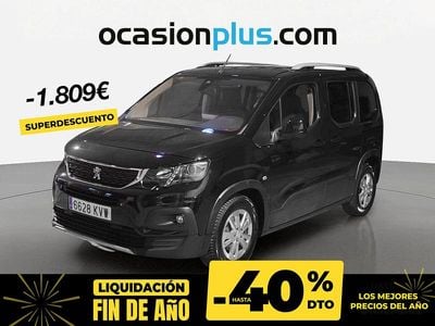 Negro Usado 2019 Peugeot Rifter Allure Monovolumen | 19.900 € (Precio justo)