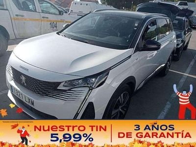 Blanco Usado 2022 Peugeot 5008 GT SUV | 18.497 € (Buen precio)