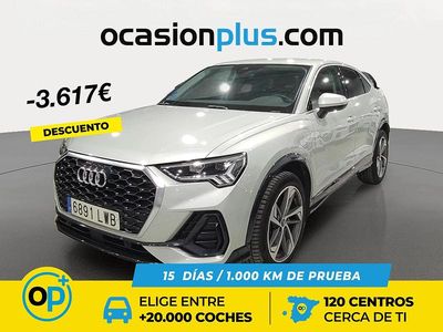 Usado Audi Q3 245 CV (180 kW) 2022 Gris SUV