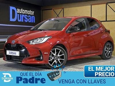Usado Toyota Yaris Hybrid Edition 116 CV (85 kW) 2021 Rojo