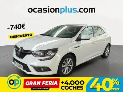 Usado Renault Mégane Intens 130 CV (95 kW) 2017 Blanco Berlina
