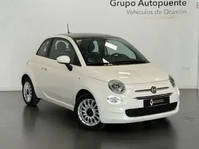 Używany Fiat 500 Lounge 70 KM (51 kW) 2020 Beżowy Sedan/Limuzyna
