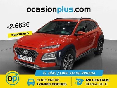 Usado Hyundai Kona Style 177 CV (130 kW) 2018 Rojo SUV
