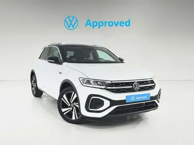 Usado VW T-Roc R-line 150 CV (110 kW) 2022 Blanco SUV