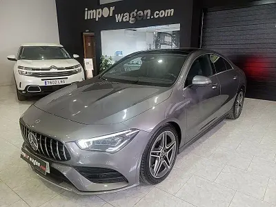 Usado Mercedes CLA200 150 HP (110 kW) 2021 Cinzento Sedan