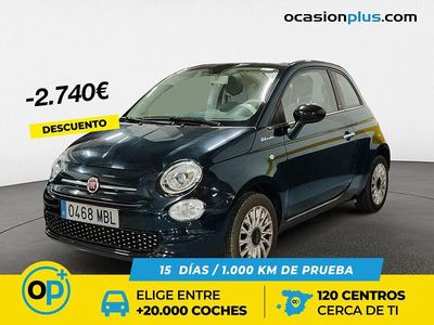 Azul Usado 2022 Fiat 500 Dolcevita Descapotable | 10.790 € (Precio justo)