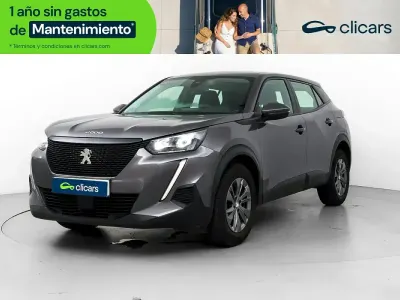 Usado Peugeot 2008 Active 100 CV (73 kW) 2021 Gris SUV