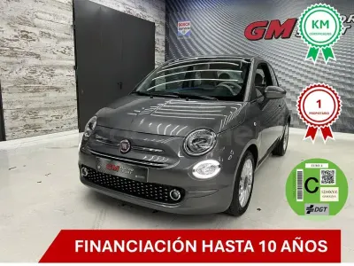 Usado Fiat 500 Lounge 69 CV (50 kW) 2020 Gris / plata Berlina
