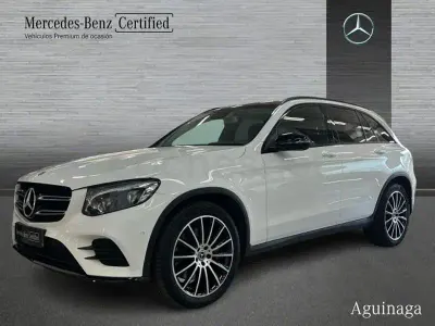 Usado Mercedes GLC220 170 CV (125 kW) 2019 Blanco SUV