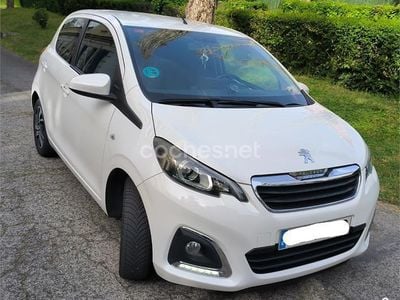 Usado Peugeot 108 Allure 82 CV (60 kW) 2016 Blanco Utilitario
