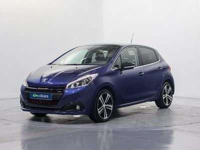 Usado Peugeot 208 GT-line 120 CV (88 kW) 2017 Azul Utilitario