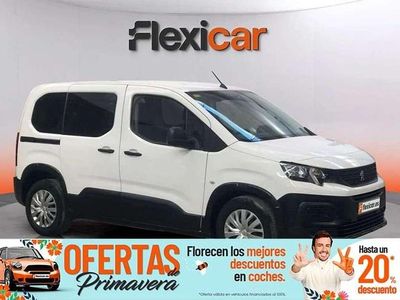 Usado Peugeot Rifter Access 101 CV (74 kW) 2020 Blanco Monovolumen