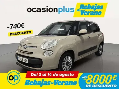 Usado Fiat 500L Pop Star 95 CV (69 kW) 2017 Beige Monovolumen