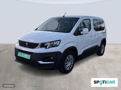 Usado Peugeot Rifter Active 100 CV (73 kW) 2021 Blanco Monovolumen