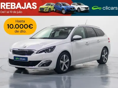 Usado Peugeot 308 SW Allure 130 CV (95 kW) 2017 Blanco Familiar