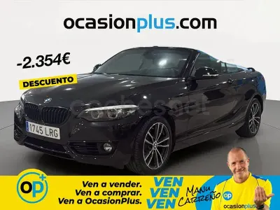 Usado BMW 218 136 CV (100 kW) 2019 Negro Descapotable