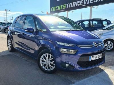 Usado Citroën C4 Feel 120 CV (88 kW) 2015 Azul Utilitario