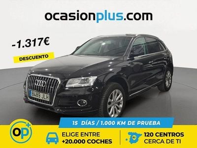Usado Audi Q5 Advanced 150 CV (110 kW) 2016 Negro SUV