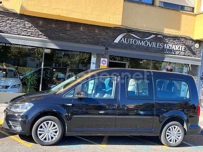 Negro Usado 2019 VW Caddy Maxi Trendline Monovolumen | 23.500 € (Un poco caro)
