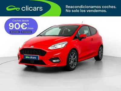 Usado Ford Fiesta ST-Line 140 CV (102 kW) 2018 Rojo Utilitario