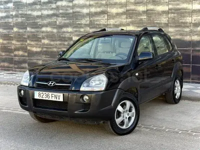 Usado Hyundai Tucson Comfort 142 CV (104 kW) 2007 Negro SUV