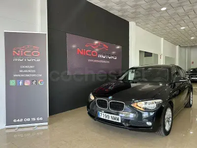 Usado BMW 116 Efficient Dynamics 116 CV (85 kW) 2013 Negro Utilitario