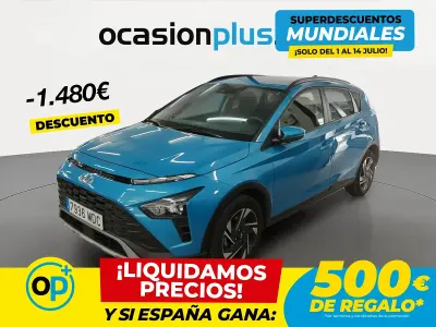 Usado Hyundai Bayon 84 CV (61 kW) 2022 Azul SUV