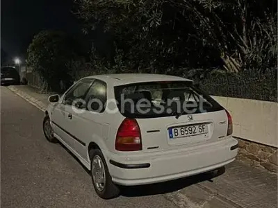 Usado Honda Civic LS 114 CV (83 kW) 1996 Blanco Berlina