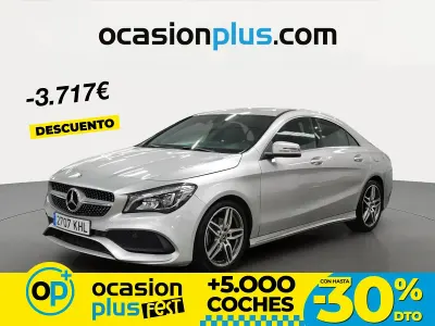 Usado Mercedes CLA200 136 CV (100 kW) 2018 Gris Berlina