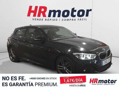 Usado BMW 118 Sport Line 143 CV (105 kW) 2016 Negro Utilitario