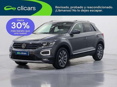 Usado VW T-Roc Sport 150 CV (110 kW) 2021 Gris SUV