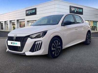 Usado Peugeot 208 Active 100 CV (73 kW) 2024 Blanco Utilitario