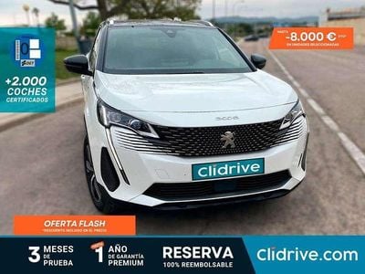Blanco Usado 2021 Peugeot 3008 GT SUV | 22.390 € (Un poco caro)