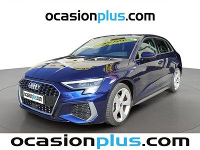 Usado Audi A3 S-Line 150 CV (110 kW) 2023 Azul Berlina