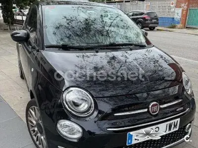 Usado Fiat 500 Mirror 69 CV (50 kW) 2017 Negro Berlina