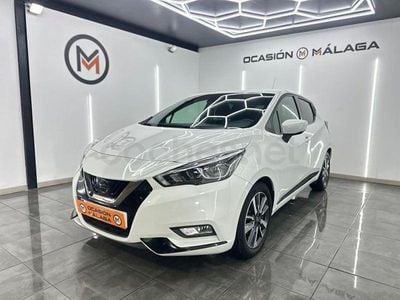Usado Nissan Micra 90 CV (66 kW) 2017 Blanco Utilitario