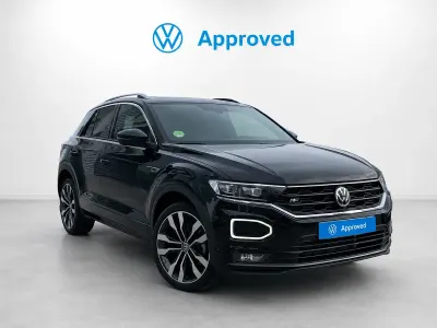 Usado VW T-Roc Sportline 150 CV (110 kW) 2021 Gris SUV