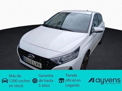 Usado Hyundai i20 100 CV (73 kW) 2021 Blanco Utilitario