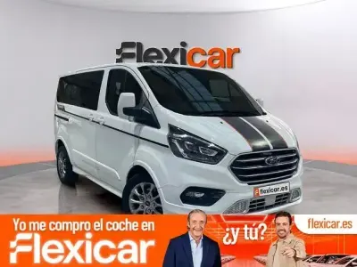 Usado Ford Transit Custom Sport 185 CV (136 kW) 2020 Blanco Familiar