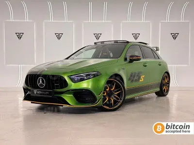 Usado Mercedes A45 AMG Premium 421 CV (309 kW) 2024 Verde Utilitario