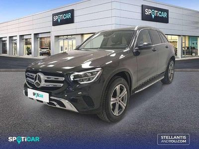 Usado Mercedes GLC220 170 CV (125 kW) 2020 Negro SUV