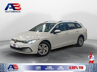 Usado VW Golf VIII Life 110 CV (80 kW) 2021 Blanco Familiar