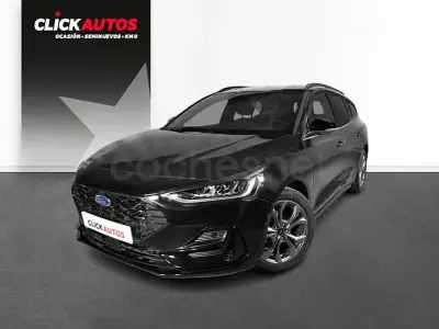 Brugt Ford Focus ST-Line 125 HK (91 kW) 2024 Sort Stationcar