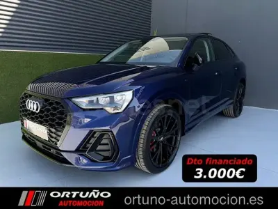 Usado Audi Q3 Sportback Premium 150 CV (110 kW) 2021 Azul SUV