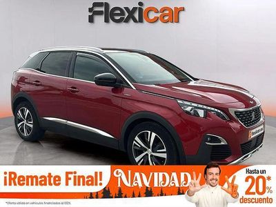 Rojo Usado 2017 Peugeot 3008 GT-line SUV | 15.990 € (Precio justo)
