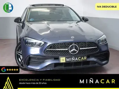 Usado Mercedes C220 200 CV (147 kW) 2023 Azul Berlina
